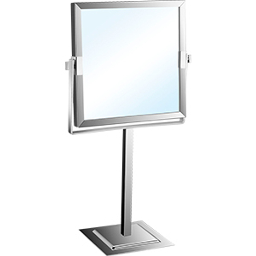 Зеркало настольное двустороннее 180х180 мм латунь VANITY 08005.B глянцевый