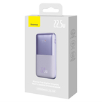 Внешний аккумулятор Baseus Bipow Pro Digital Display Fast Charge Power Bank C+2U 10000mAh 22.5W - Purple