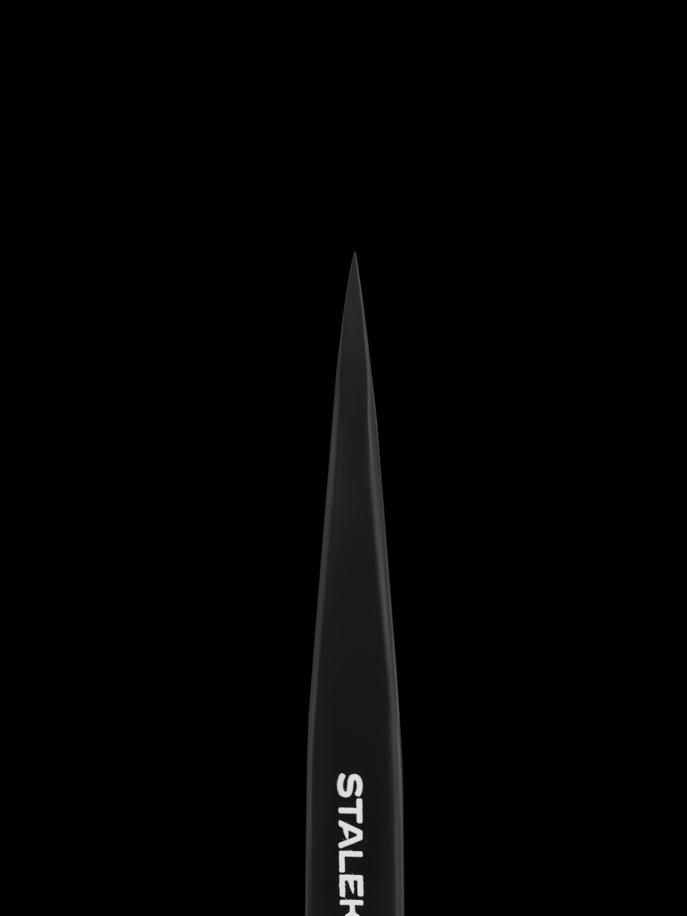 Пинцет для бровей Staleks Pro 11 Type 5b (точечный), черный