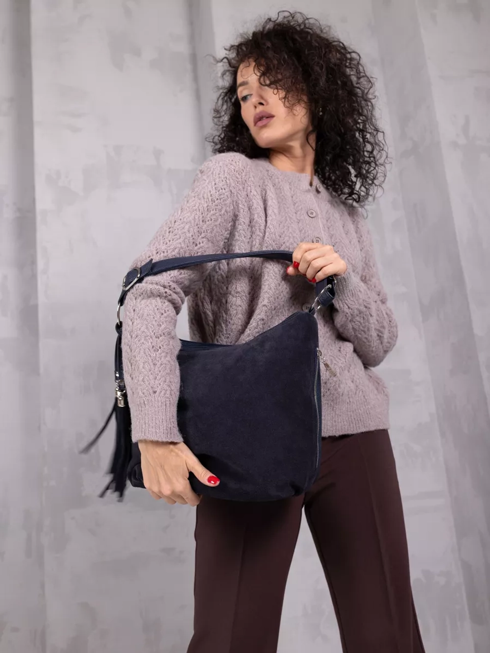 сумка через плечо большая тоут шоппер