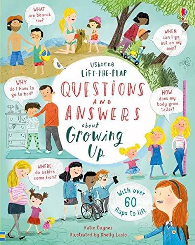 Questions &amp; Answers about Growing Up (board book)