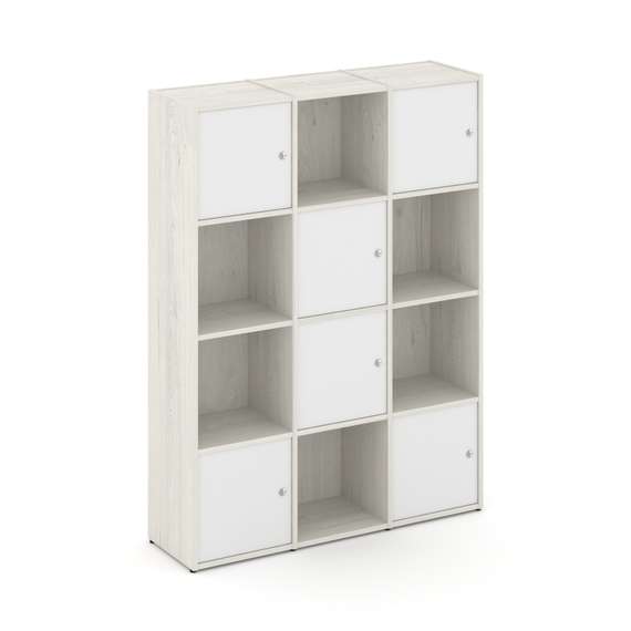 Locker plus Комплект №6 LK.K-006 Дуб Наварра/Белый 1188*350*1593