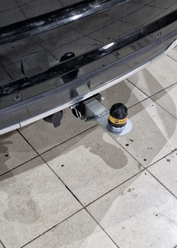 Фаркоп с унив. электрикой Smart для KGM Rexton 2023- (оцинк. Шар)(паспорт и сертификат в комплекте) 92806-E