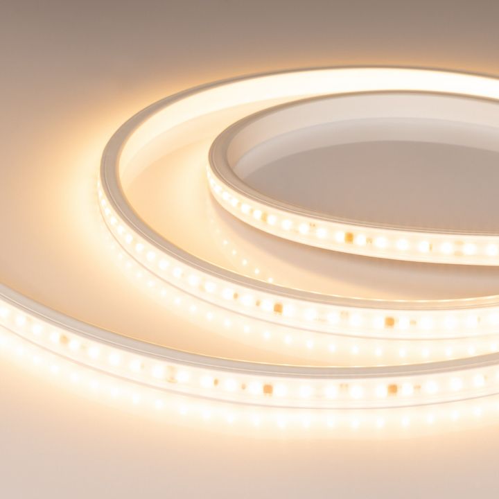 Светодиодная лента герметичная ARL-PV-A84-17mm 230V Warm2700 (14 W/m, IP65, FlickerFree, 10m) Arlight 054692