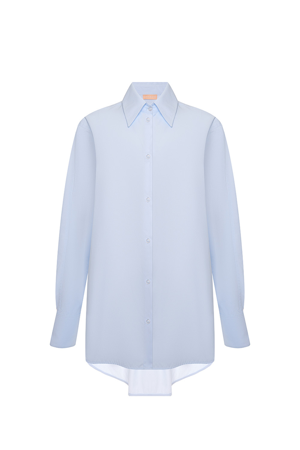 Рубашка из хлопка AMAN Голубой