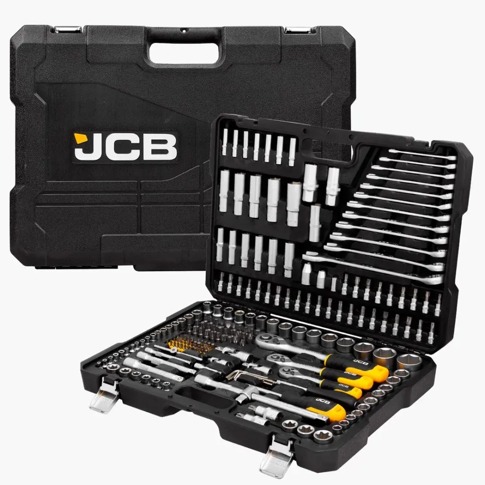 Набор инструментов 216пр. 1/4'', 3/8'', 1/2''(6гр.)(4-32мм) JCB JCB-38841