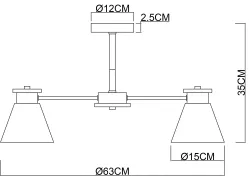Потолочная люстра Arte Lamp