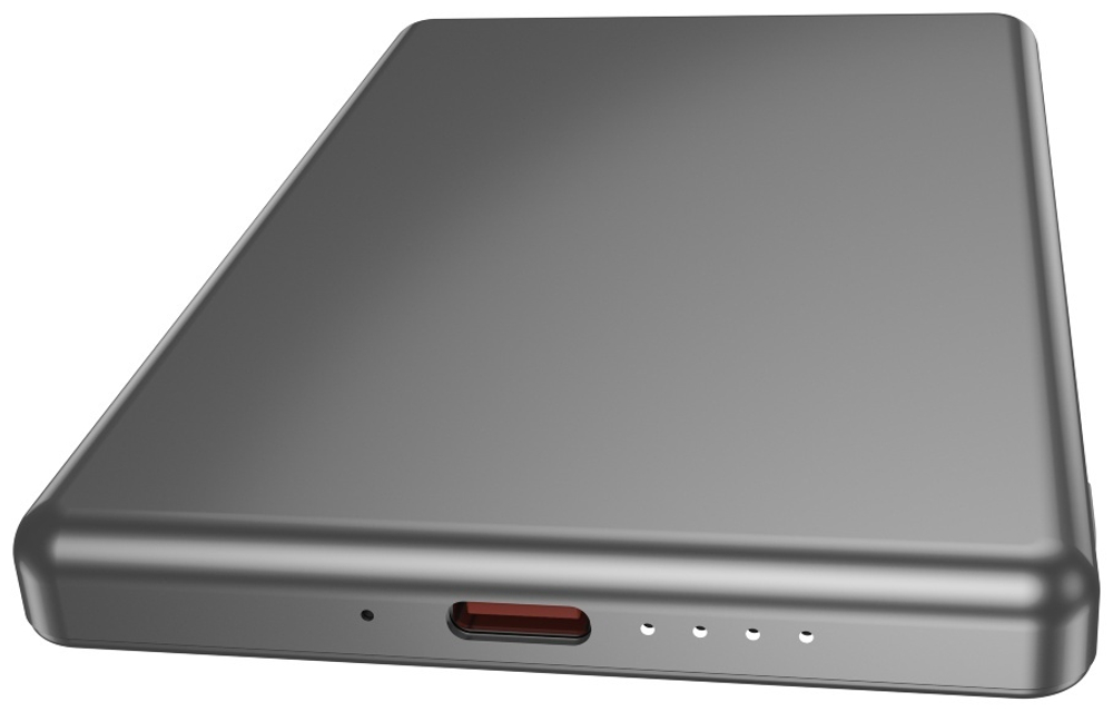 Внешний аккумулятор ARG Gray Wireless ARGWG50 5000 мАч серый