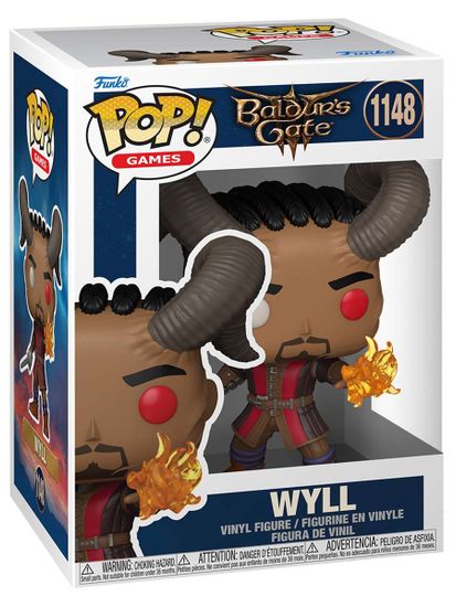 Фигурка Funko POP! Games Baldur's Gate S2 Wyll (1148) 88349 / Фигурка Фанко ПОП! по мотивам игры "Baldur's Gate 3", Уилл. Товар уцененный