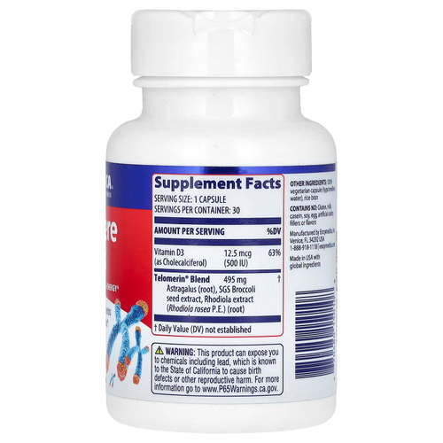 Enzymedica, Telomere Plus, 30 капсул