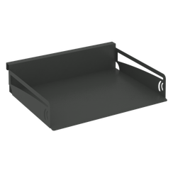 Навесной лоток для бумаг горизонтальный MAN-21 Металл Антрацит 320*263*70
