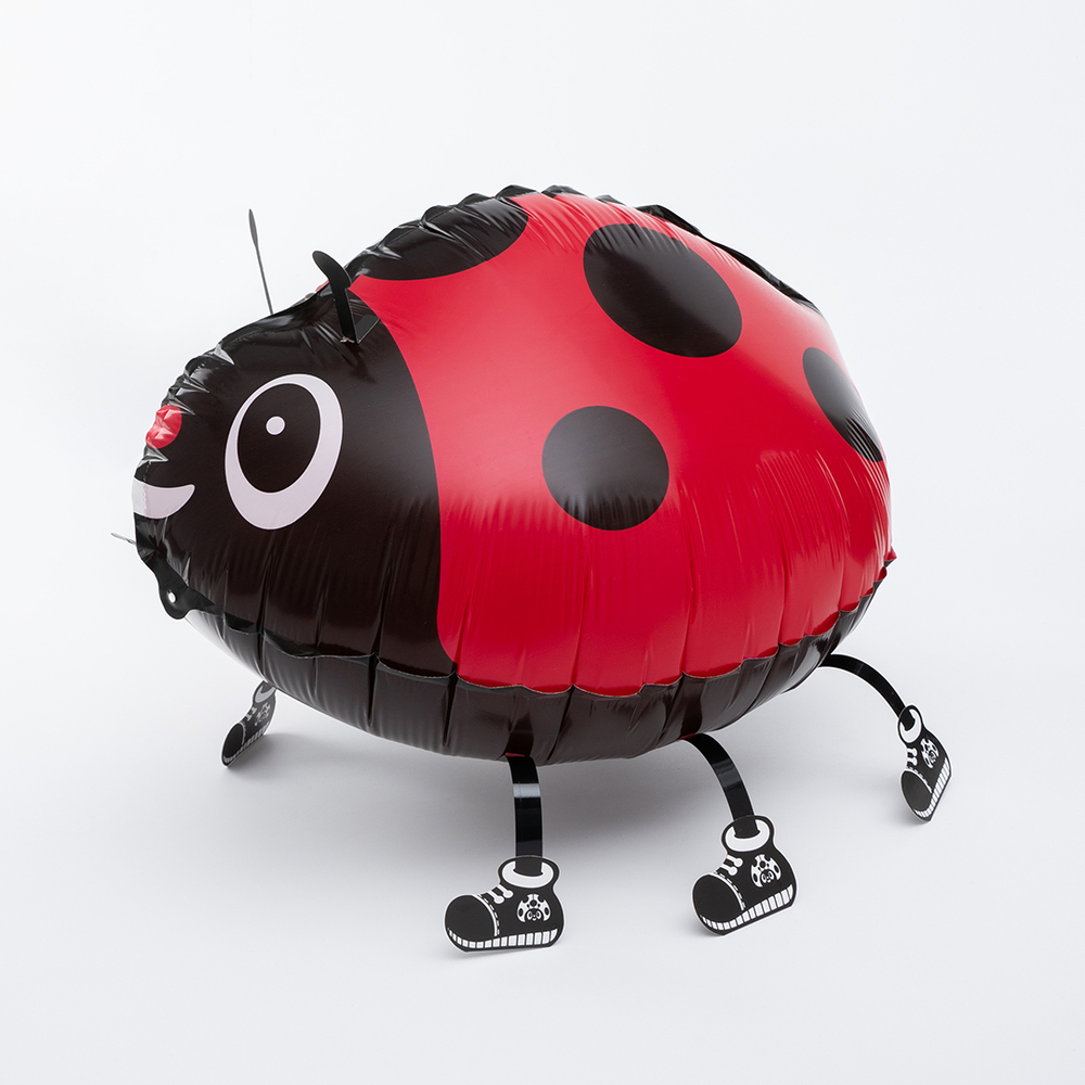 Фольгированный шар-фигура ходячая «Божья коровка», 46 см