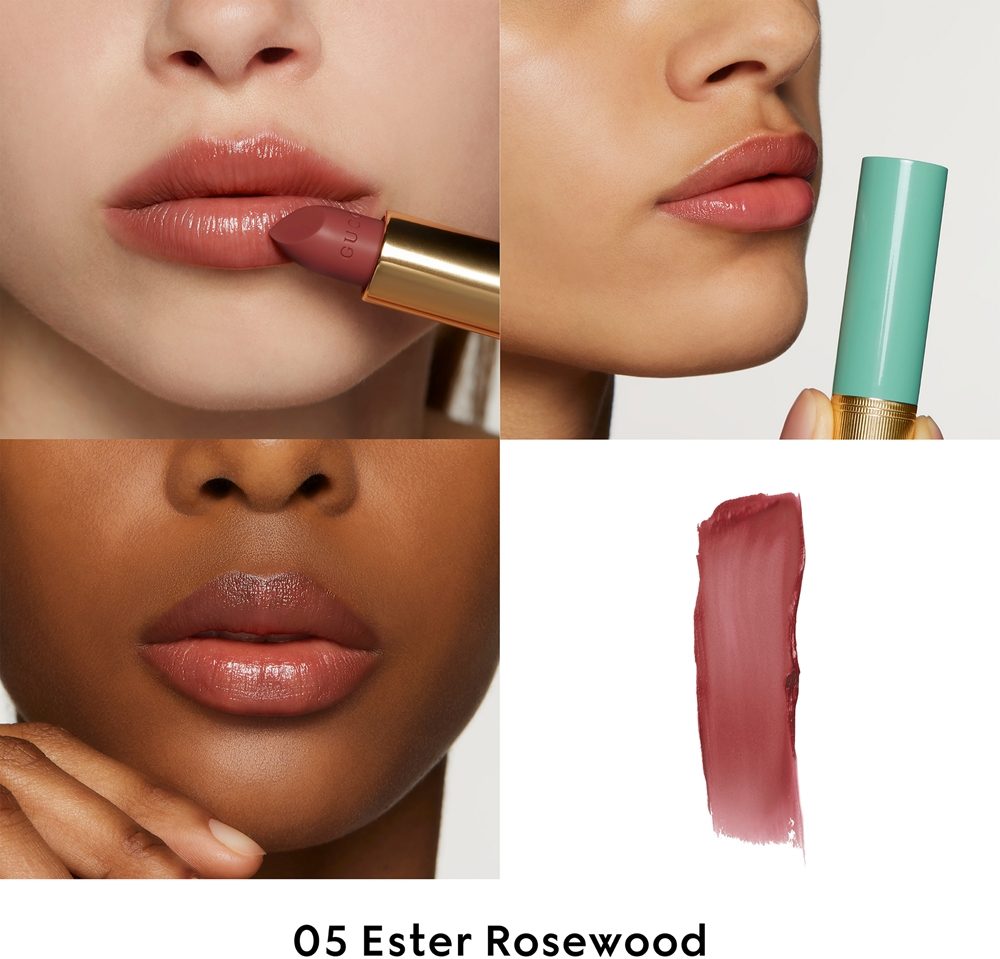 Gucci Gucci Beauty Baume a Levres - Тонирующий бальзам для губ оттенок 05 Ester Rosewood, 3 g