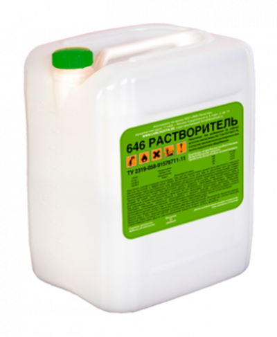 Растворитель кузовной 646 (канистра - 10л)