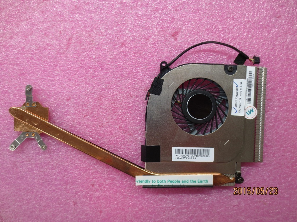 Радиатор с вентилятором для ноутбука Lenovo ThinkPad T430U (04Y1238), оригинал