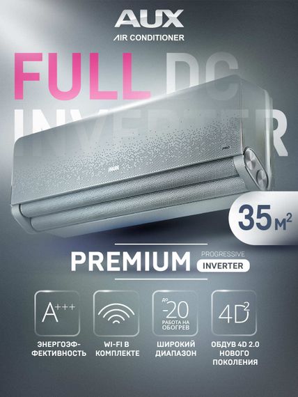 Настенная сплит-система AUX ASW-H12A4/AF-R2DI + AS-H12A4/AF-R2DI — (7)