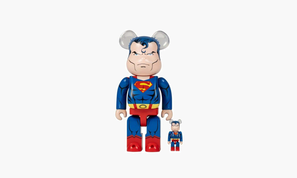 Superman BatmanHush Ver Bearbrick "100% and 400%"