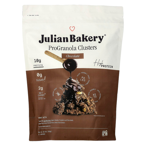 Julian Bakery, ProGranola, гранулы с шоколадным вкусом, 518 г (18,27 унции)