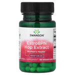 Swanson, Estro8PN™, экстракт хмеля, для женского здоровья, 60 растительных капсул (10 мг в 1 капсуле)