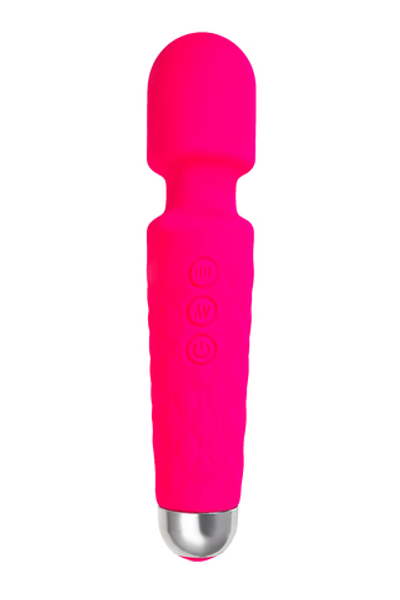 Вибромассажер Flovetta PEONY, силикон, розовый, 20,5 см