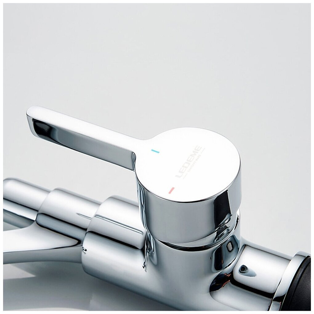 СМЕСИТЕЛЬ ДЛЯ КУХНИ С ГИБКИМ СИЛИКОНОВЫМ ИЗЛИВОМ CASELA 54199-3  ЛАТУНЬ БЕЛЫЙ