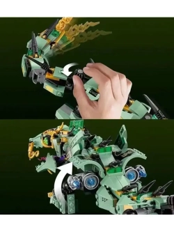 Конструктор Ниндзя Механический Дракон 495 деталей 98365