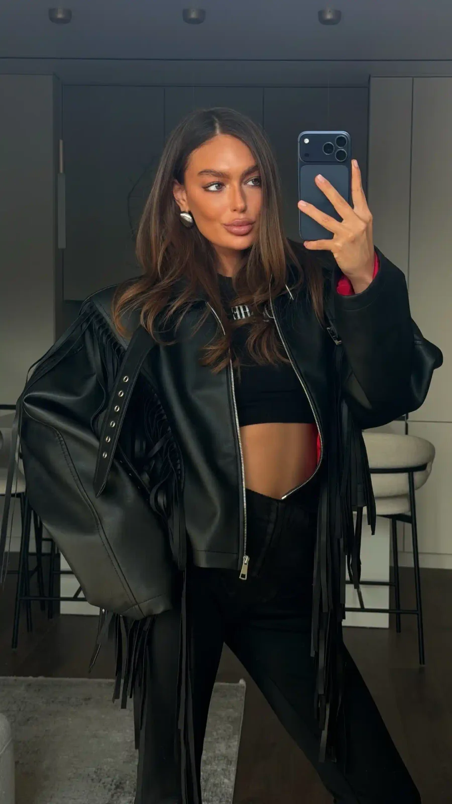 Куртка "Anora", Черный