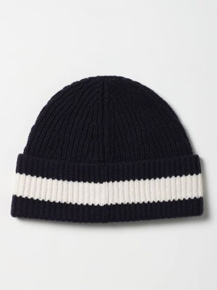 Шапка зимняя Lacoste Ribbed Wool Beanie - Black
