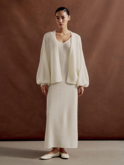 Кардиган DIORA, молочный