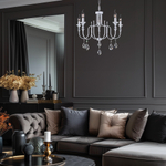 Citilux Рига CL437151 Люстра подвесная Хром