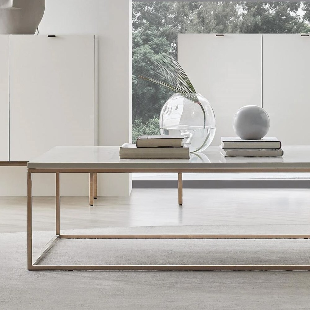 Стол журнальный (белый) ENZA HOME LEGATO EH60858