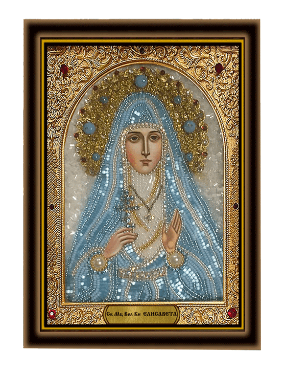 Святая мученица великая княгиня Елисавета, в киоте