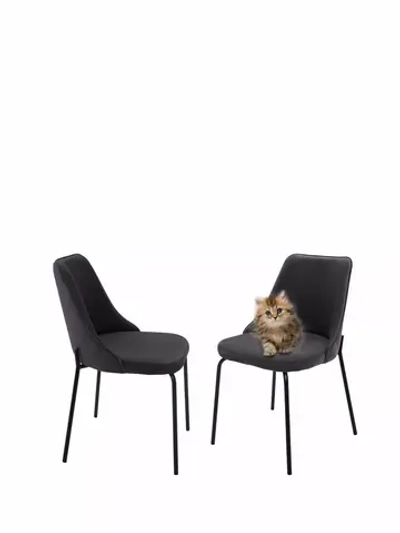 Стул "Флорес" 2 шт. Антивандальная ткань, Дизайнерские ножки