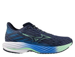 Кроссовки для бега мужские Mizuno Wave Rider 28 Сине-Зеленые