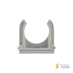 Крепеж-клипса d25 мм (100 шт) серая EKF-Plast