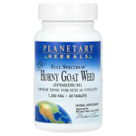Planetary Herbals, Full Spectrum™, горянка крупноцветковая, 30 таблеток