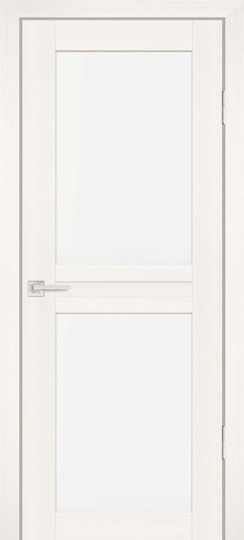 Дверь PS-04 / Цвет Перламутровый дуб / белый сатинат / Двери PROFILO PORTE