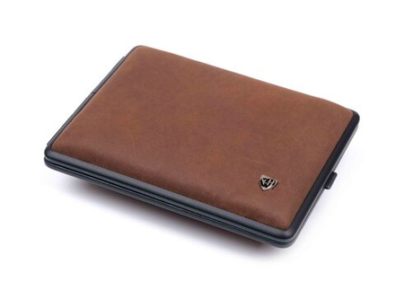 Портсигар Stoll на 20 сигарет, натуральная кожа, Буйвол C36