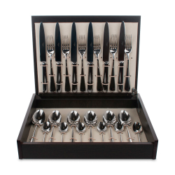 Набор столовых приборов на 6 персон 24 предмета Cutipol Atlantico Bright