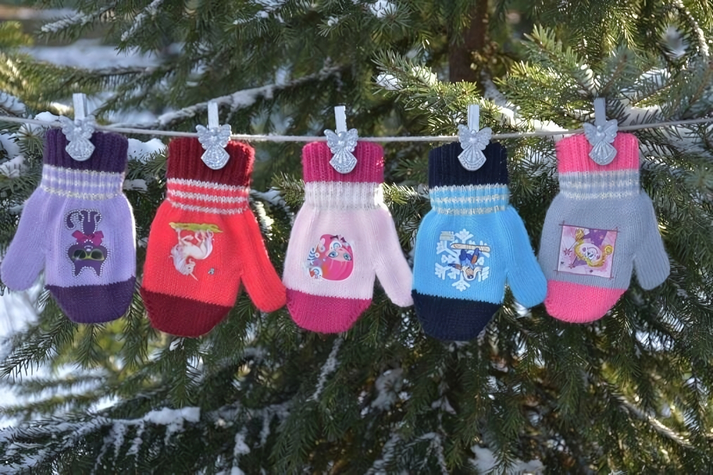 Варежки детские Orisia р.10 (1г) (Мегашапка) 3232, 1 шт.