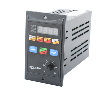 Преобразователь INNOVERT IRD401M21B, 0.4 кВт (вх: 1ф x 220В / вых: 3ф х 220В) выходной ток 2.1 А