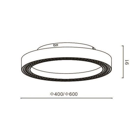 Потолочный светодиодный светильник Romatti Cullinan Piastra PT11118W