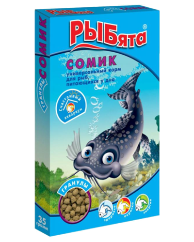 Рыбята Сомик Гранулы + сюрприз 35гр.