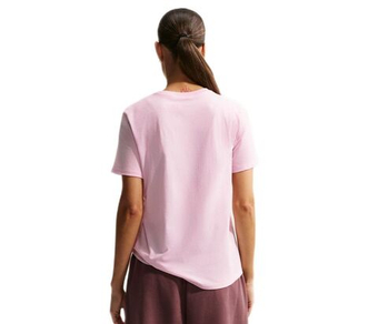 Женская теннисная футболка Nike Sportswear Club Essentials - pink foam/white
