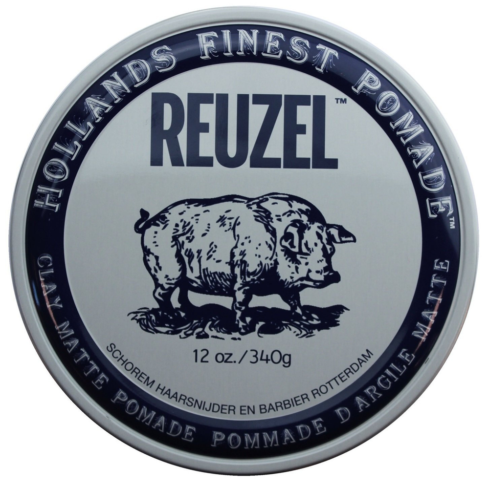 Reuzel Clay Matte Pomade - Матовая помада для укладки волос 340 гр