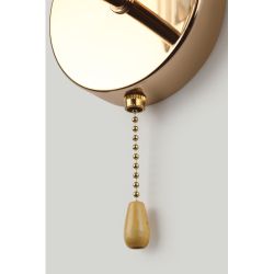 Бра светильник Rivoli Zoe 1064-401 настенный 1хЕ14 40 Вт хрусталь с выключателем | Rivoli