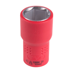 KING TONY (4335VE21M) Головка торцевая диэлектрическая шестигранная 1/2", 21 мм