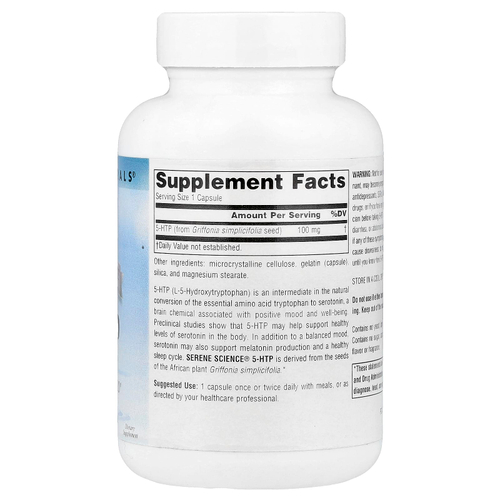 Source Naturals, Serene Science®, 5-HTP, 100 мг, 120 капсул