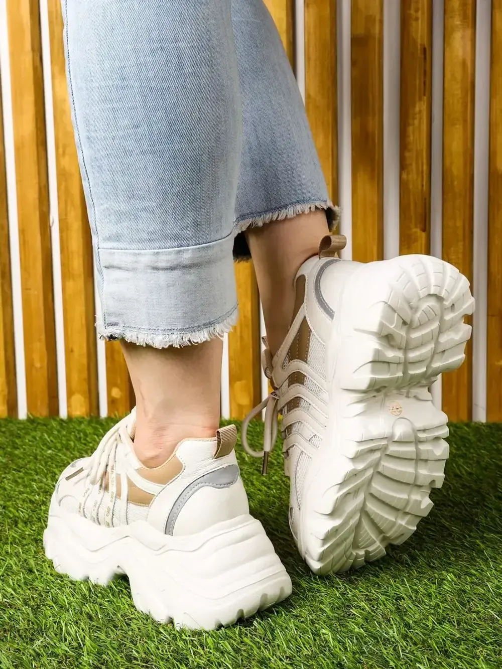 Кроссовки женские натуральная кожа