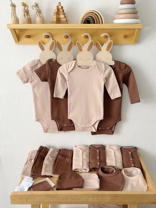 Комплект одежды из 20 предметов Chocolate/Cream